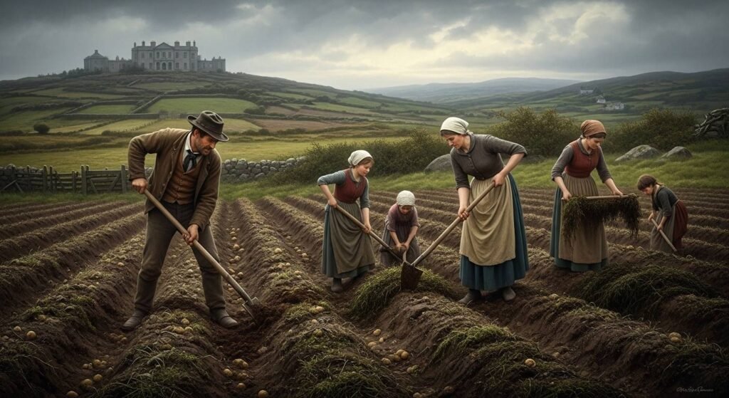 How Land and People Were Exploited.