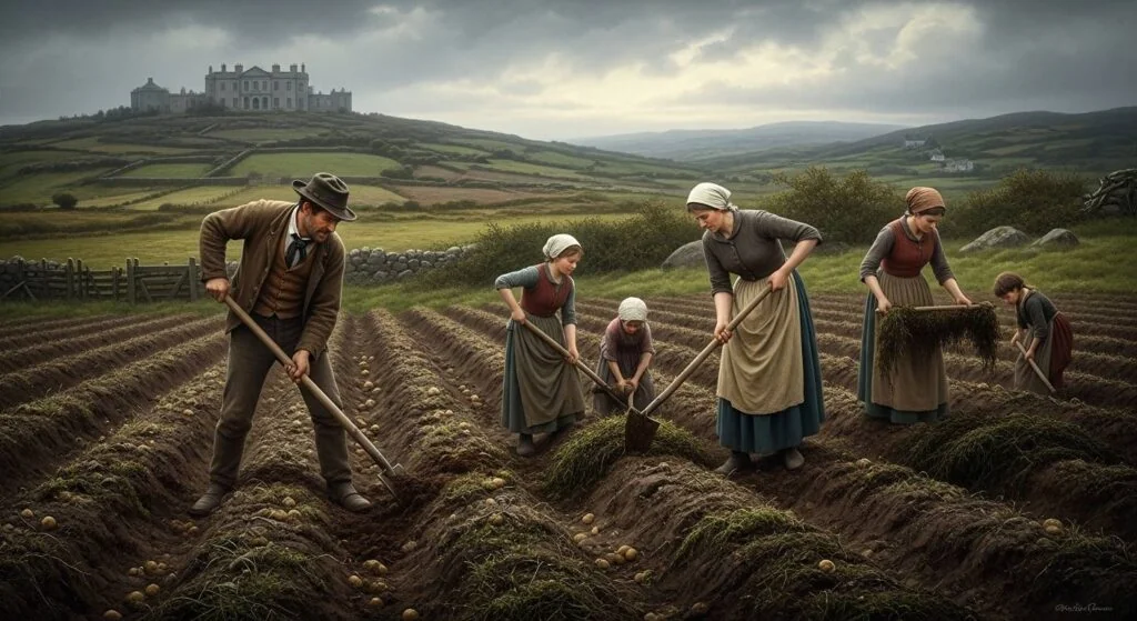 How Land and People Were Exploited.